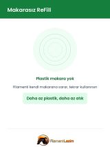 ROSA3D ReFill PLA Starter 1.75mm 1kg 3D Yazıcı Filamenti - Sinyal Moru görsel 4