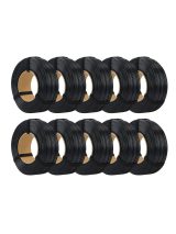 ROSA3D MEGAPACK PET-G Standard Siyah 10'lu Set 3D Yazıcı Filamenti görsel 1