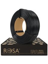ROSA3D ReFill PLA Starter 1.75mm 1kg 3D Yazıcı Filamenti - Siyah görsel 1