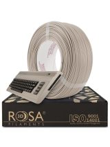 ROSA3D ReFill PLA Starter 1.75mm 1kg 3D Yazıcı Filamenti - 8bit Retro Gri görsel 1