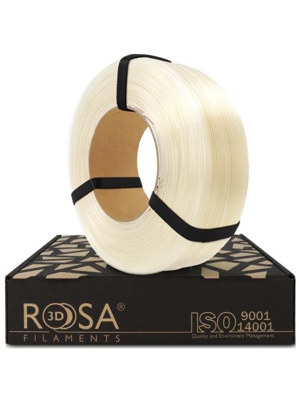 ROSA3D ReFill PLA Starter 1.75mm 1kg 3D Yazıcı Filamenti - Doğal Şeffaf