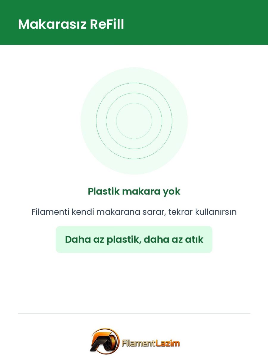 ROSA3D ReFill PLA Starter 1.75mm 1kg 3D Yazıcı Filamenti - 8bit Retro Bej
