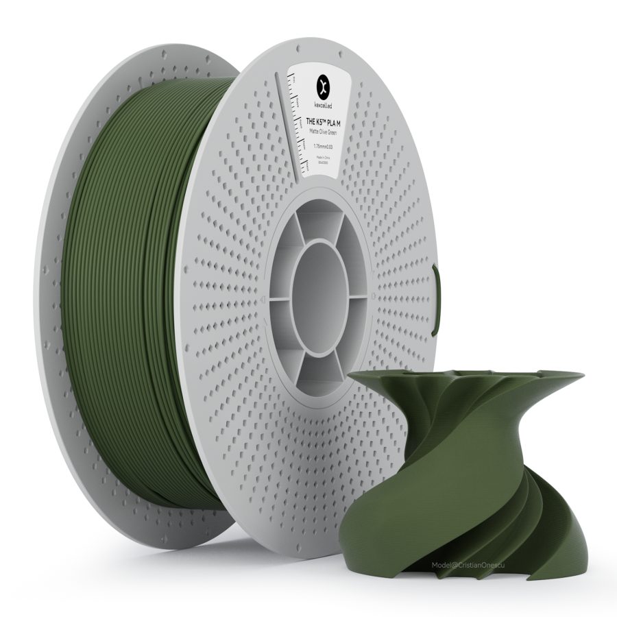 Kexcelled THE K5™ PLA M Çamur Yeşili (Olive) 1,75mm 1kg 3D Yazıcı Filamenti