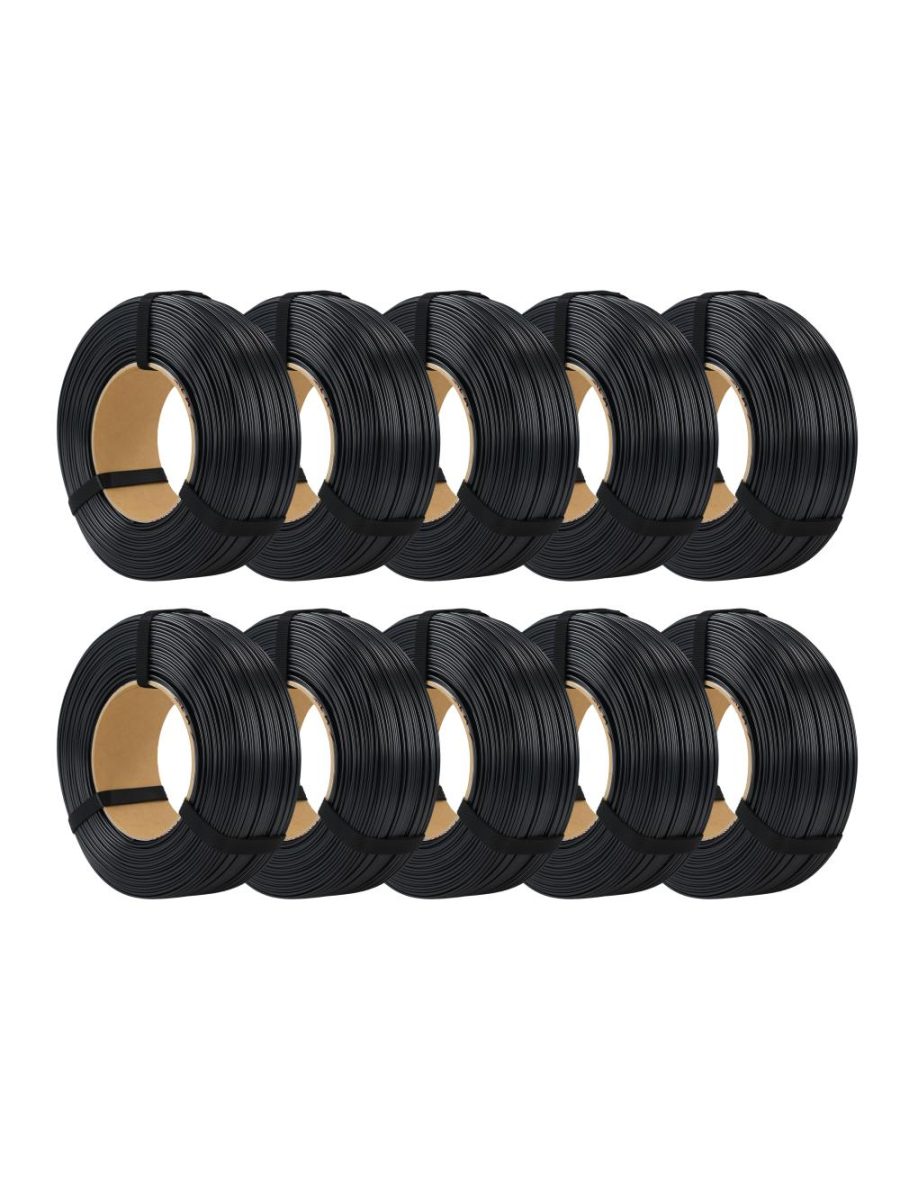 ROSA3D MEGAPACK PET-G Standard Siyah 10'lu Set 3D Yazıcı Filamenti