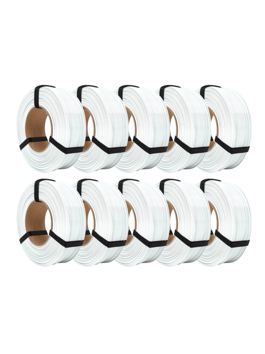 ROSA3D MEGAPACK PET-G Standard Beyaz 10'lu Set 3D Yazıcı Filamenti