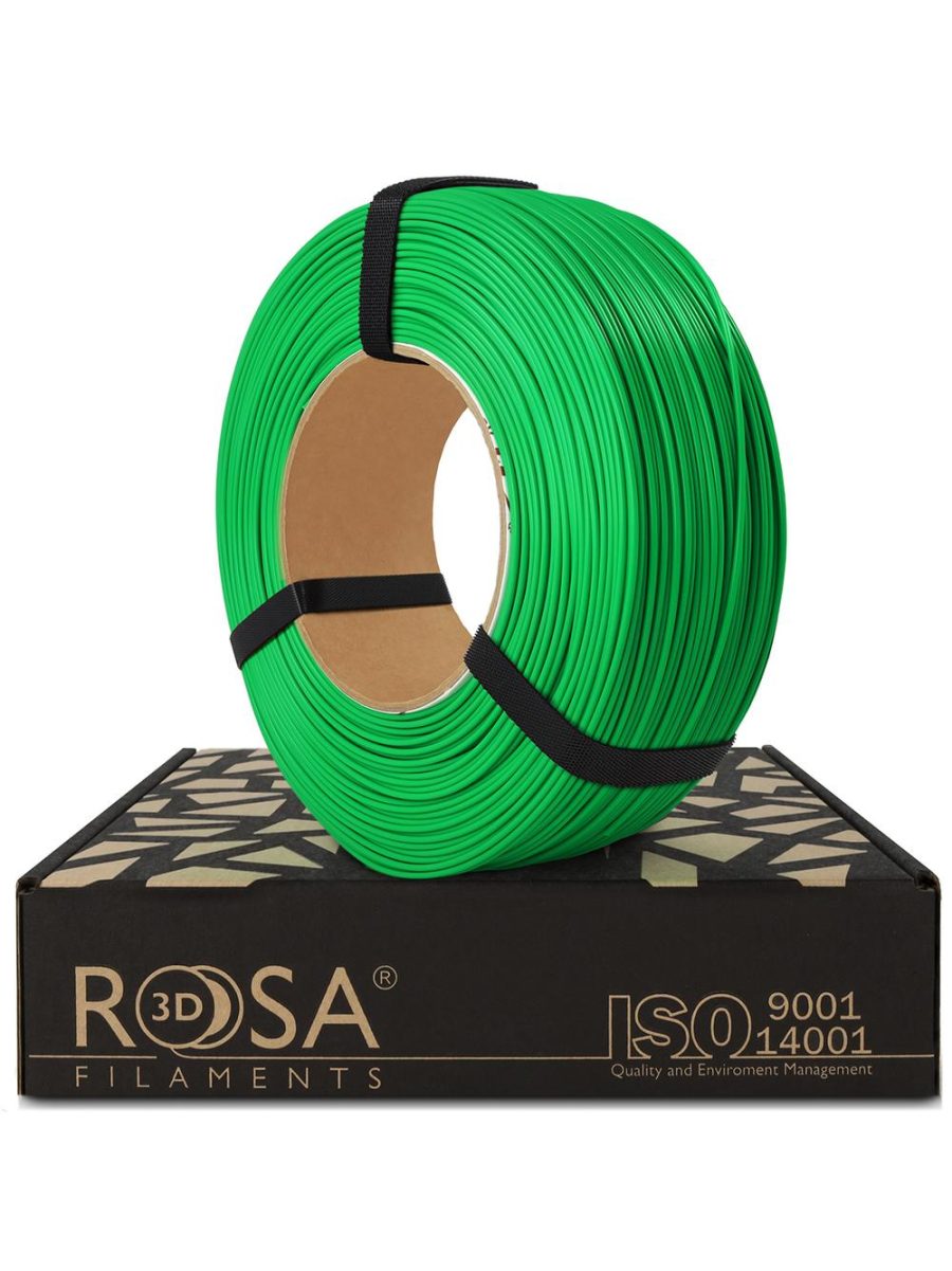 ROSA3D ReFill PLA Starter 1.75mm 1kg 3D Yazıcı Filamenti - Canlı Yeşil