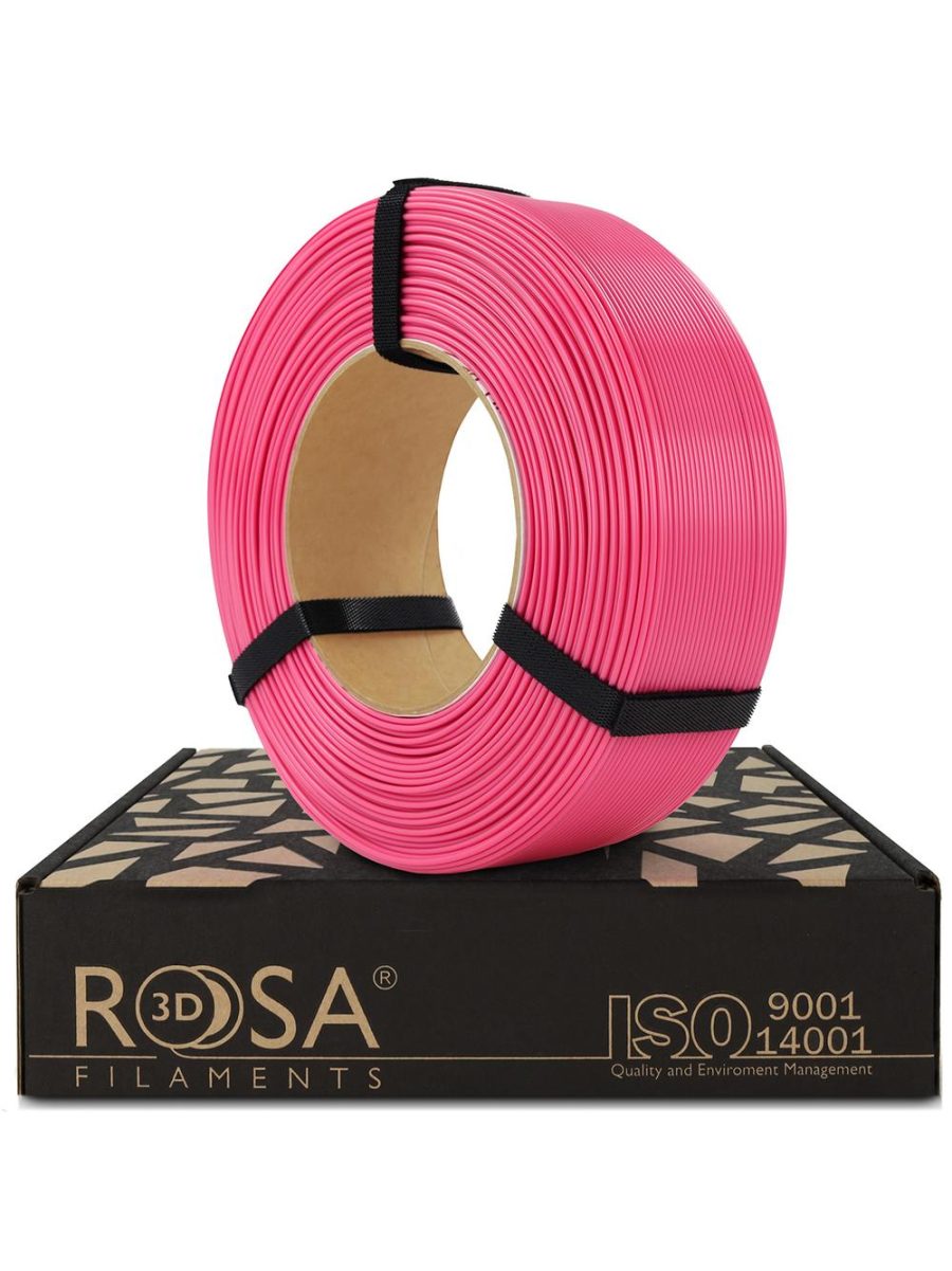 ROSA3D ReFill PLA Starter 1.75mm 1kg 3D Yazıcı Filamenti - Pembe